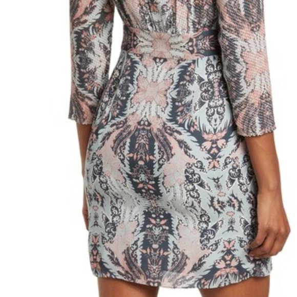 NWT REISS | Lacey Paisley Dress - Picture 6 of 8